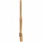 Ekena Millwork Alberta Smooth Timber Gable Bracket, Western Red Cedar, 84"W x 38"H x 1 1/2"D x 3 1/2"F, 11/12 Pitch GBW084X38X0204ALB00SWR - alternate 4